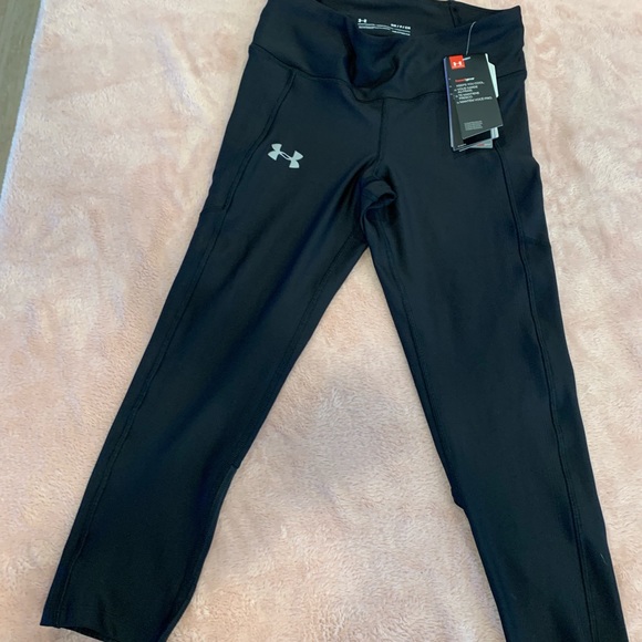 New! Under Armour Heat Gear Workout Capris - Picture 2 of 8